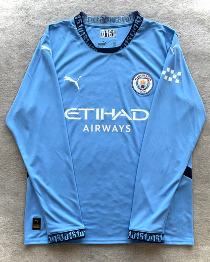 2024-2025 Manchester City Home - 10/10 - (L)