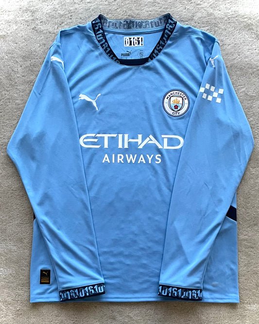 2024-2025 Manchester City Home - 10/10 - (L)